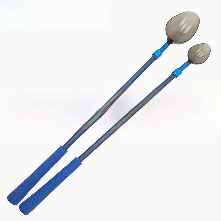 Fishing Rod Travel - Angelköder-Löffel, Carbon-Rute, ausziehbarer Kopf, für weite