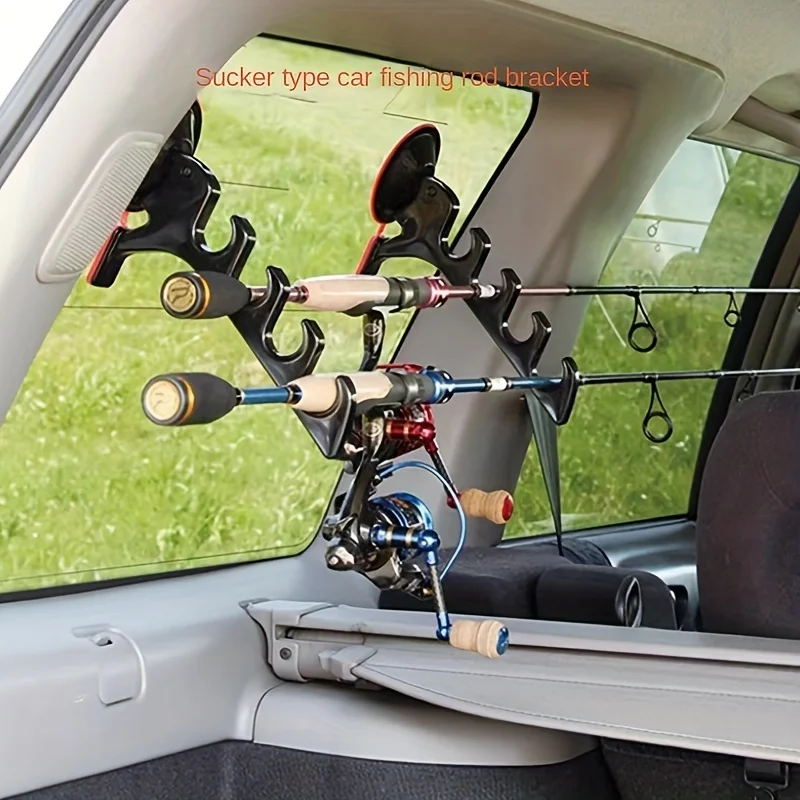 Fishing Rod Casting - 1/2 Stück Angelrutenhalter für die Autobefestigung