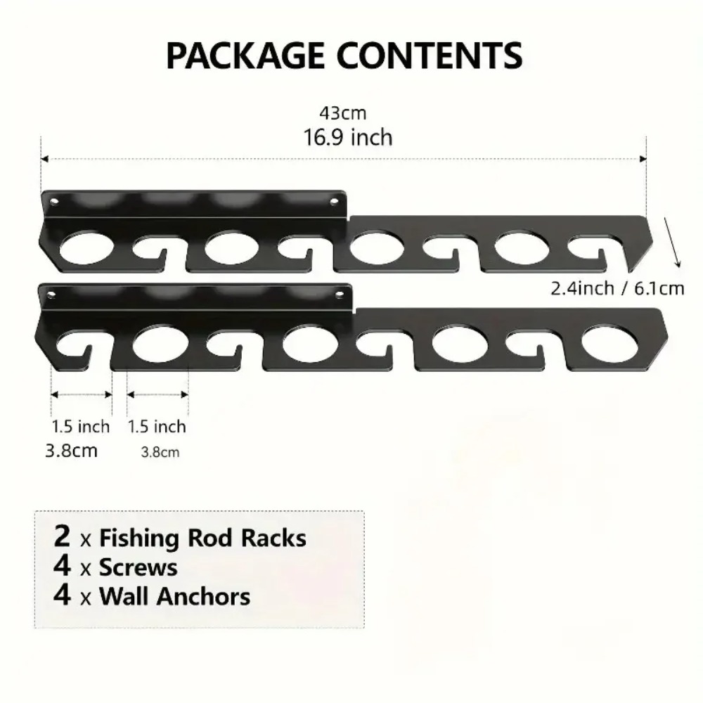 Angelruten-Wandhalterung Decke – Fishing Rod Rack Bewertung und Preis