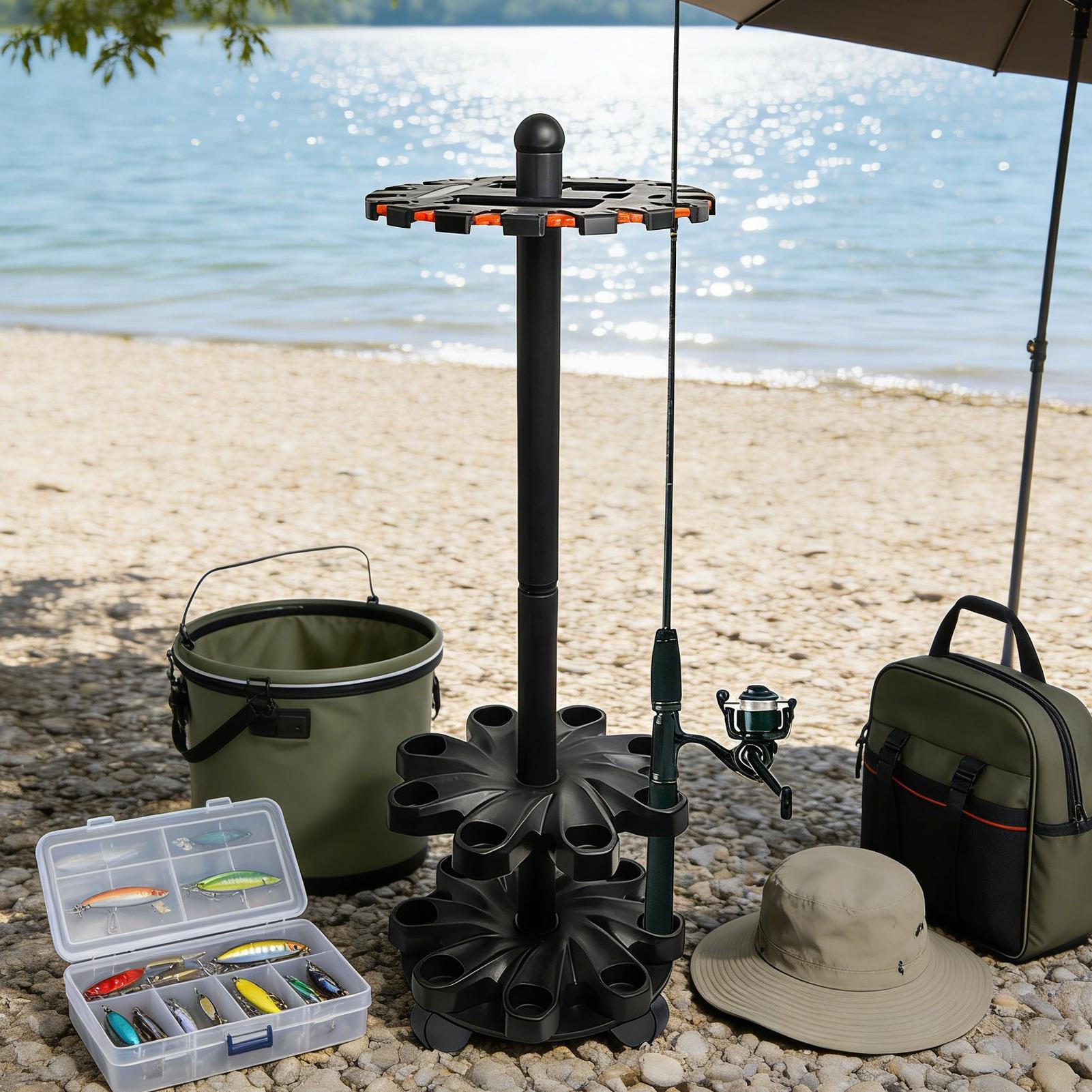 Angelrutenhalter Vertikaler An – Fishing Rod Rack Bewertung und Preis