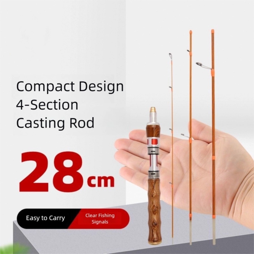 4-teilige Spinnrute mit UL-Lei – Fishing Rod Carbon Fiber Bewertung und Preis