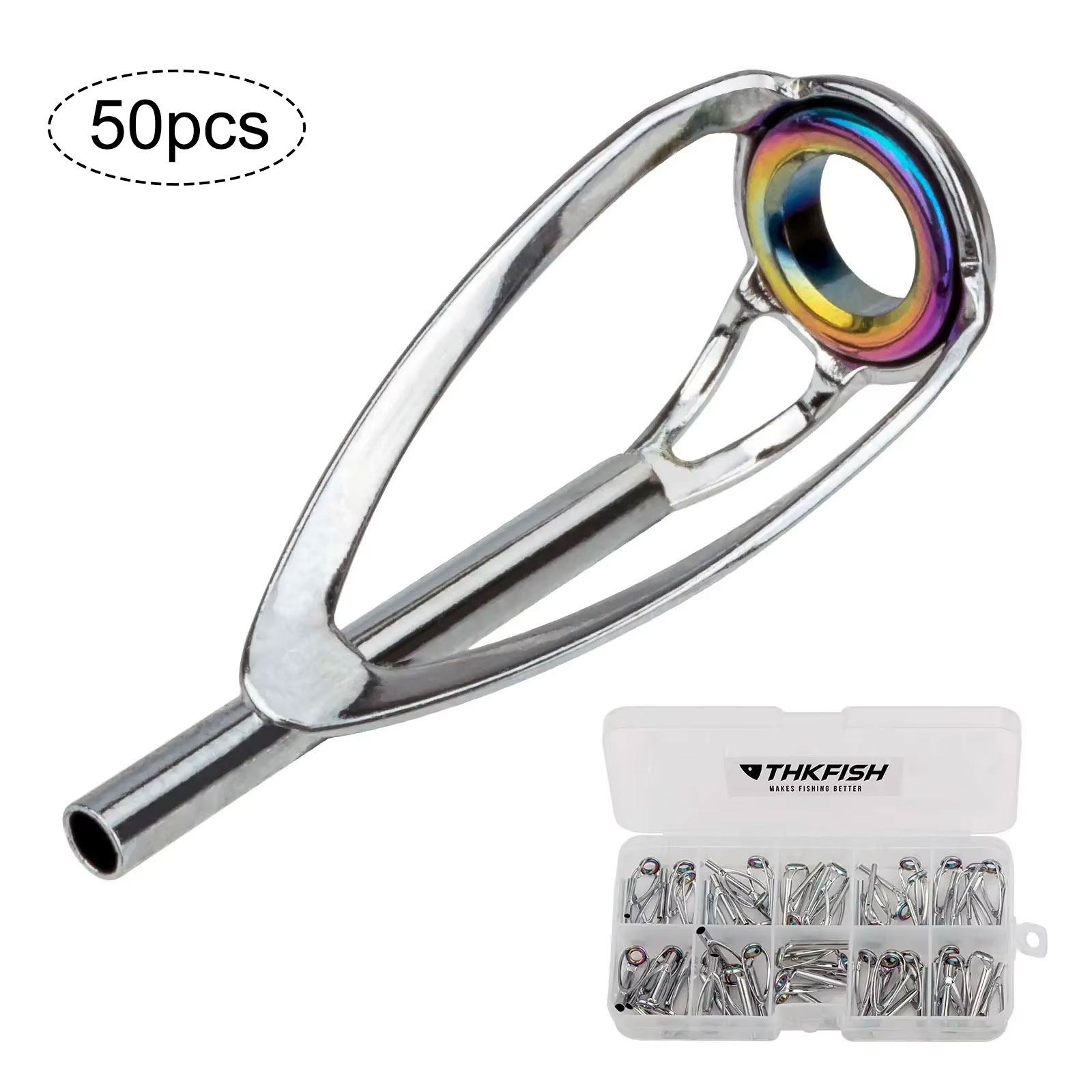 50-teiliges Reparaturset für A – Fishing Rod Guide Replacement Bewertung und Preis