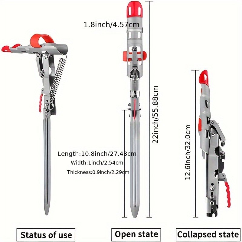 1Pc Hände-Freies Automatische  – Fishing Rod Casting Bewertung und Preis