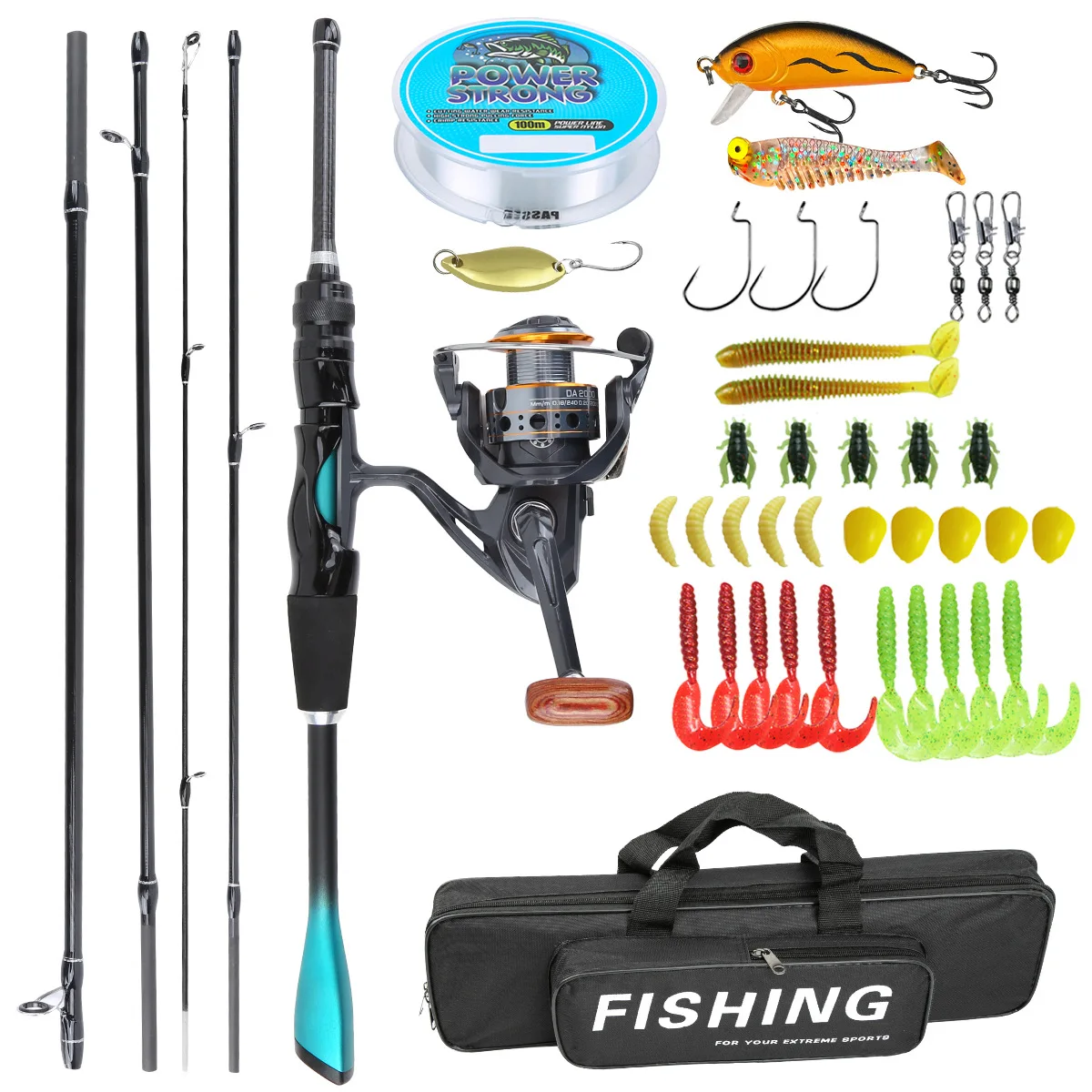 1,8 m Carbonfaser 4-teilige Me – Fishing Rod Carbon Fiber Bewertung und Preis