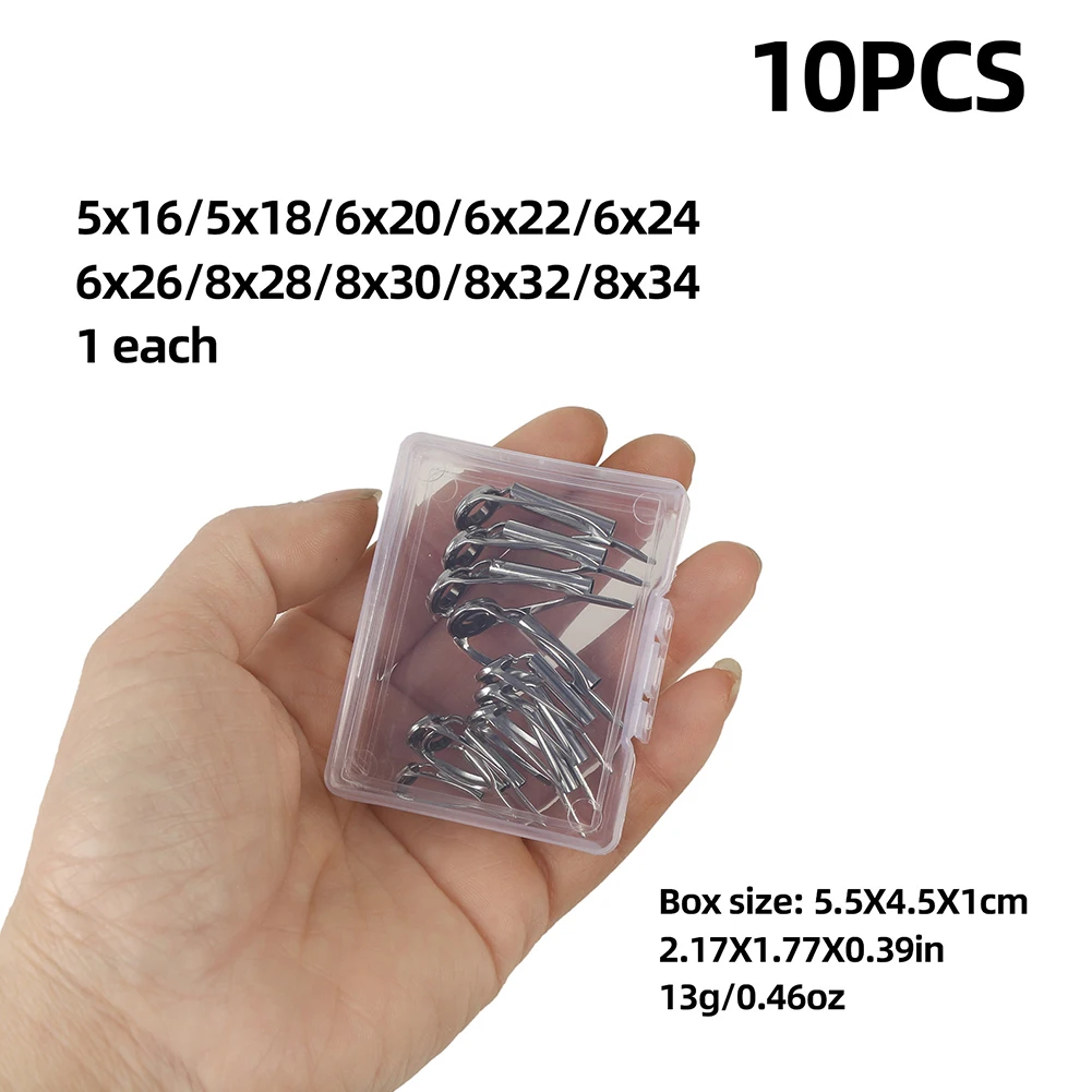 10/40 Stück Angelruten-Spitzen – Fishing Rod Guide Replacement Bewertung und Preis